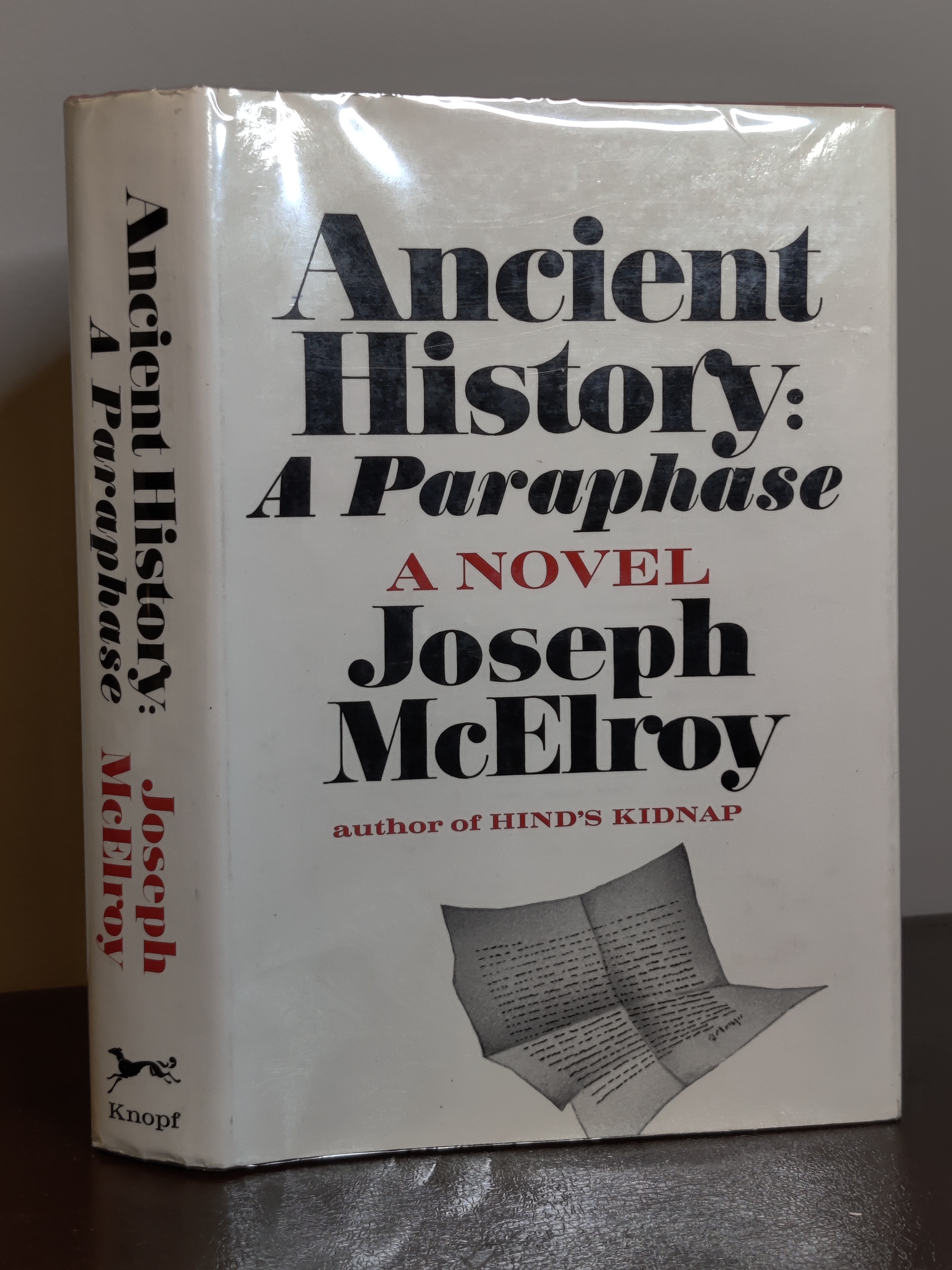 Ancient History: A Paraphase by Joseph McElroy